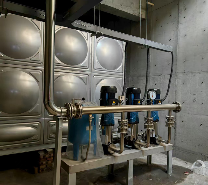 箱式供水设备安装