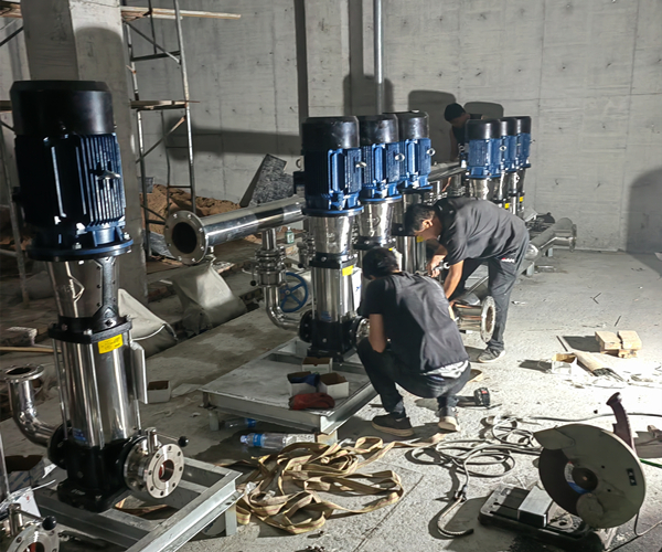 变频供水设备安装