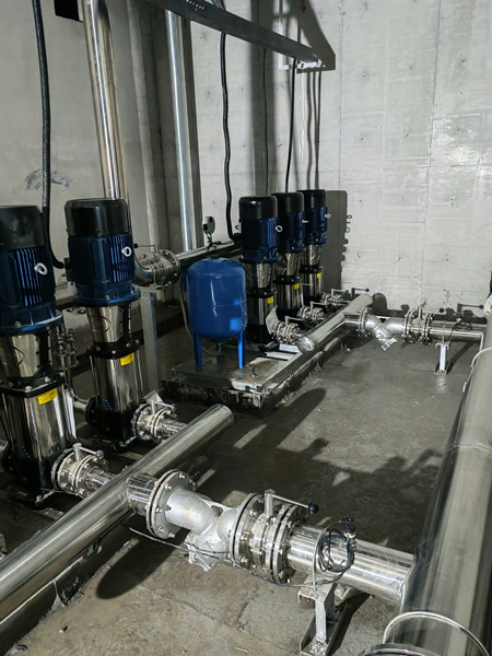 变频供水设备安装