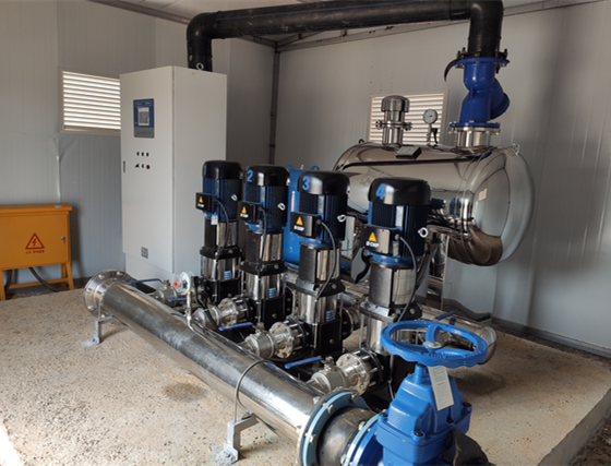 无负压变频供水设备安装